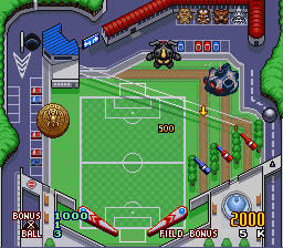 Battle Pinball (SNES)   © Banpresto 1995    2/3