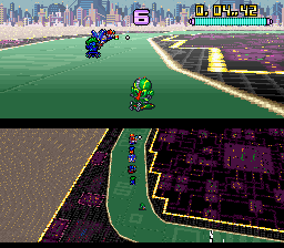 Battle Racers (SNES)   © Banpresto 1995    2/3