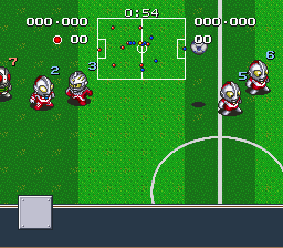 Battle Soccer: Field No Hasha (SNES)   © Banpresto 1992    2/3