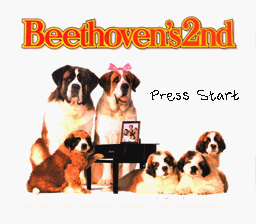 Beethoven's 2nd (SNES)   © Hi Tech Expressions 1993    1/3