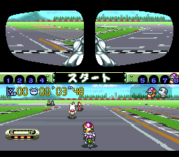 Bike Daisuki! Hashiriya Kon: Rider's Spirits (SNES)   © NCS 1994    2/3