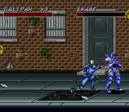 Cosmo Police Galivan II: Arrow Of Justice (SNES)   © Nichibutsu 1993    2/3