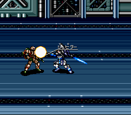 Cyber Knight II: Chikyuu Teikoku No Yabou (SNES)   © Tonkinhouse 1994    2/3