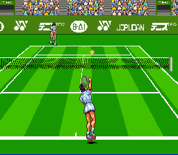 Date Kimiko No Virtual Tennis (SNES)   © B-AI 1994    2/3