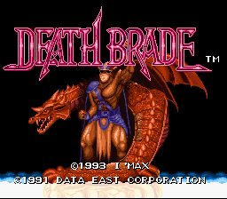 Death Brade (SNES)   © I'Max 1993    1/3