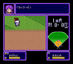 Downtown Nekketsu Baseball Monogatari: Baseball De Shoufuda! Kunio-kun (SNES)   © Technos 1993    3/3