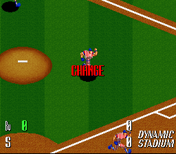 Dynamic Stadium (SNES)   © Sammy 1993    3/3