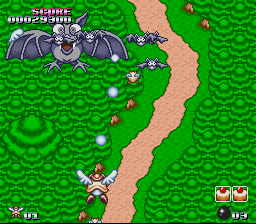 Flying Hero: Bugyuru No Daibouken (SNES)   © Sofel 1992    3/3
