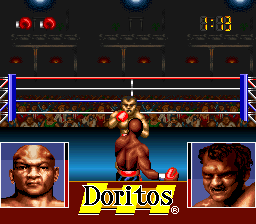 George Foreman's KO Boxing (SNES)   © Acclaim 1992    2/3