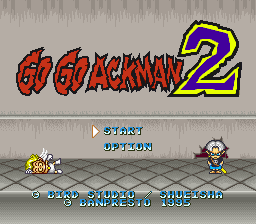 Go Go Ackman 2 (SNES)   © Banpresto 1995    1/3