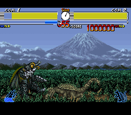Godzilla: Kaijuu Daikessen (SNES)   © TOHO 1994    3/3