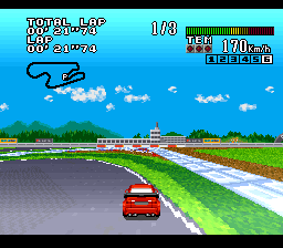 GT Racing (SNES)   © Imagineer 1996    3/3