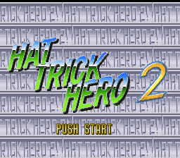 Hat Trick Hero 2 (SNES)   © Taito 1994    1/3