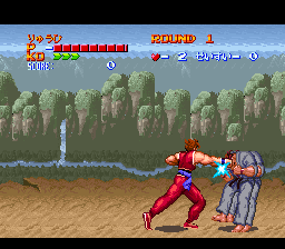 Hiryu No Ken S: Golden Fighter (SNES)   © Culture Brain 1992    2/3