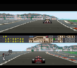 Human Grand Prix III: F1 Triple Battle (SNES)   © Human 1994    2/3
