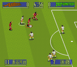 J-League Soccer: Prime Goal (SNES)   © Namco 1993    2/3