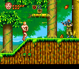 Jungle No Ouja Tar-Chan: Sekai Manyuu Dai Kakutou No Maki (SNES)   © Bandai 1994    3/3