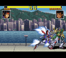 Kidou Butoden G-Gundam (SNES)   © Bandai 1994    3/3