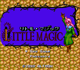 Little Magic (1993) (SNES)   © Altron 1993    1/3