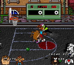 Looney Tunes Basketball (SNES)   © SunSoft 1995    2/3