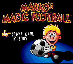 Marko's Magic Football (SNES)   © Acclaim 1995    1/3
