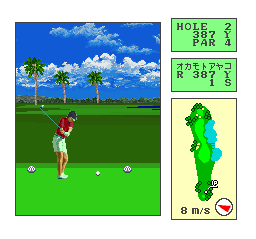 Match Play Golf (SNES)   © Tsukuda Original 1994    2/3