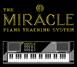 The Miracle Piano Teaching System (SNES)   © The Software Toolworks 1991    1/3