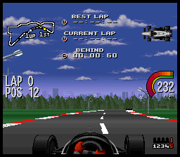 Newman Haas IndyCar (SNES)   © Acclaim 1994    3/3