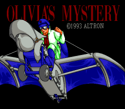 Olivia's Mystery (SNES)   © Altron 1994    1/3