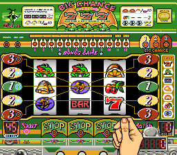 Pachi-Slot Gambler (SNES)   © Nichibutsu 1994    2/3