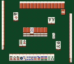 Pro Mahjong Tsuwamono (SNES)   © Culture Brain 1997    2/3