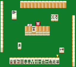 Saibara Reiko No Mahjong Hourouki (SNES)   © Taito 1995    2/3