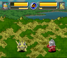 SD Ultra Battle: Seven Densetsu (SNES)   © Bandai 1996    2/2