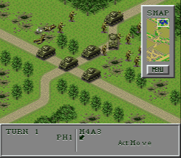 Sgt. Saunders' Combat! (SNES)   © ASCII 1995    3/3