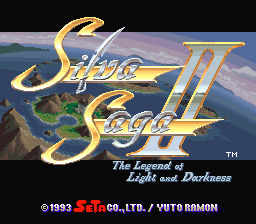 Silva Saga II (SNES)   © SETA 1993    1/3