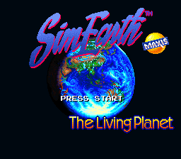 SimEarth: The Living Planet (SNES)   © FCI 1991    1/3