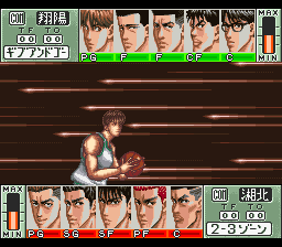 Slam Dunk 2: IH Yosen Kanzenban!! (SNES)   © Bandai 1995    3/3