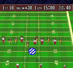 Sterling Sharpe: End 2 End (SNES)   © Jaleco 1995    3/3