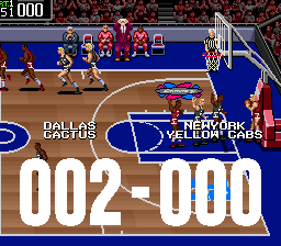 Super Dunk Star (SNES)   © Sammy 1993    3/3