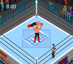 Super Fire Pro Wrestling (SNES)   © Human 1991    2/3