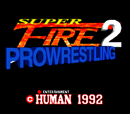 Super Fire Pro Wrestling 2 (SNES)   © Human 1992    1/3