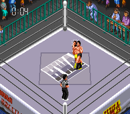 Super Fire Pro Wrestling III: EasyType (SNES)   © Human 1994    2/3