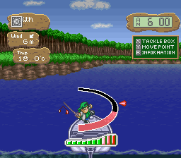 Super Fishing: Big Fight (SNES)   © Naxat Soft 1994    2/3