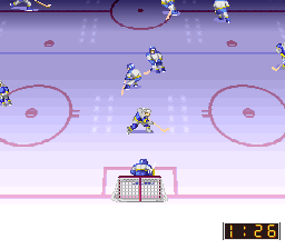 Super Ice Hockey (SNES)   © SunSoft 1994    3/3