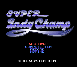 Super Indy Champ (SNES)   © Forum 1994    1/3