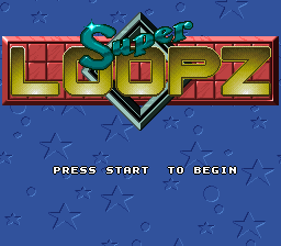 Super Loopz (SNES)   © Imagineer 1994    1/3