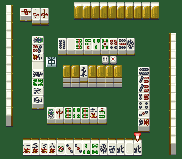 Super Mahjong 2: Honkaku 4 Nin Uchi! (SNES)   © I'Max 1993    3/3