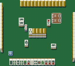 Super Mahjong 3: Karakuchi (SNES)   © I'Max 1994    2/3