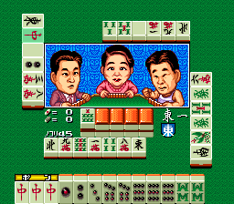 Super Nichibutsu Mahjong 3: Yoshimoto Gekijou Hen (SNES)   © Nichibutsu 1994    3/3