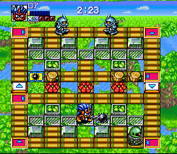 Super Tekkyuu Fight! (SNES)   © Banpresto 1995    3/3